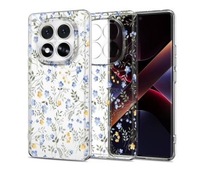 Etui do telefonów TECH-PROTECT FlexAir do Redmi Note 14 Pro 5G / POCO X7 5G Spring Flowers